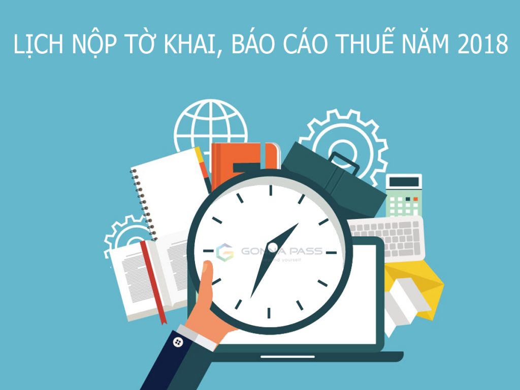 lich nop to khai bao cao thue nam 2018