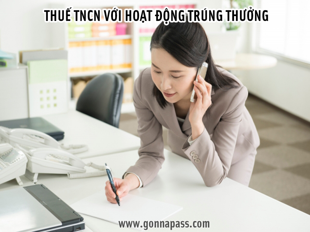 thuế tncn trúng thưởng