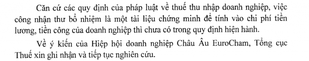 chính sách thuế với người nước ngoài