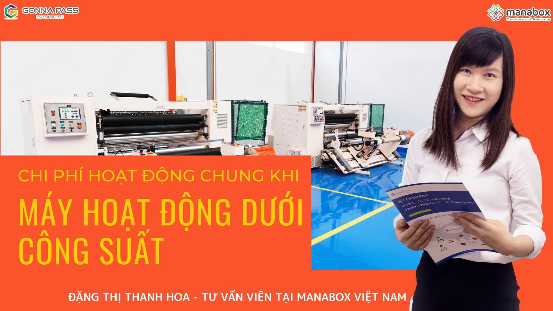 Chi phí sản xuất chung khi máy hoạt động dưới công suất