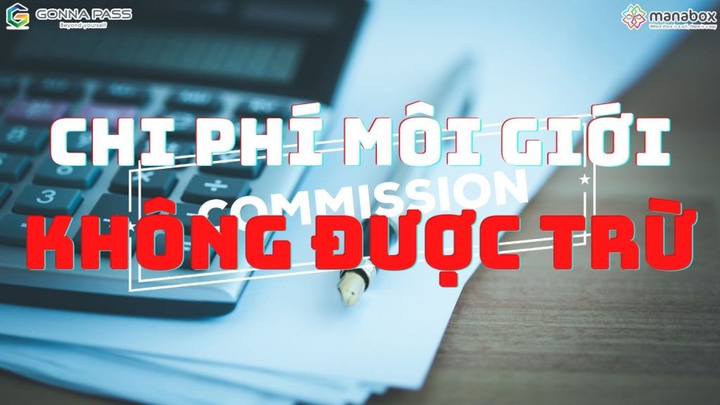 Chi phí môi giới không được trừ